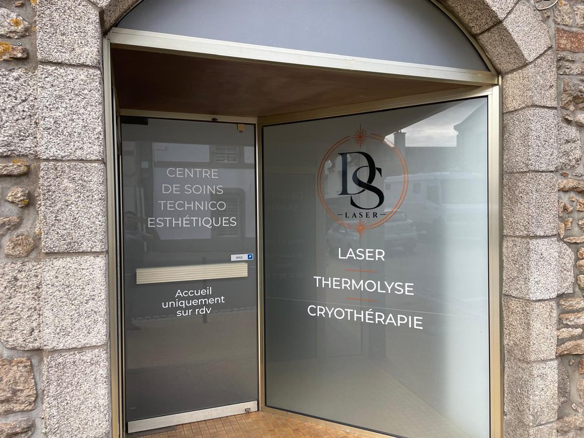 La façade du cabinet DS LASER à Trégunc, centre de soins technico-esthétiques