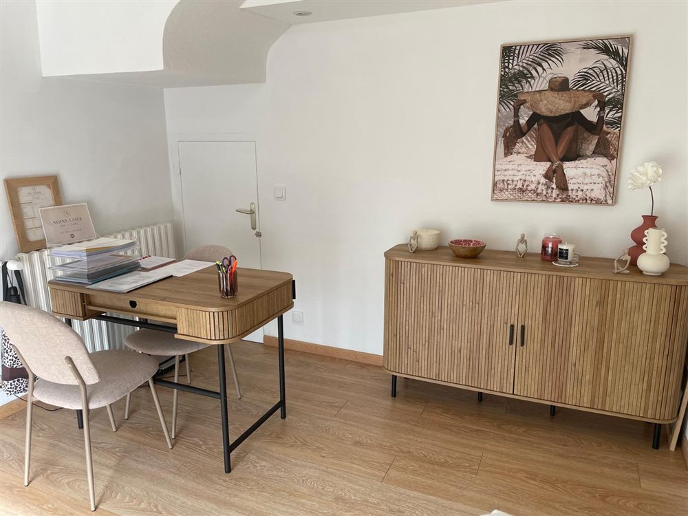 Espace d'accueil du cabinet DS LASER